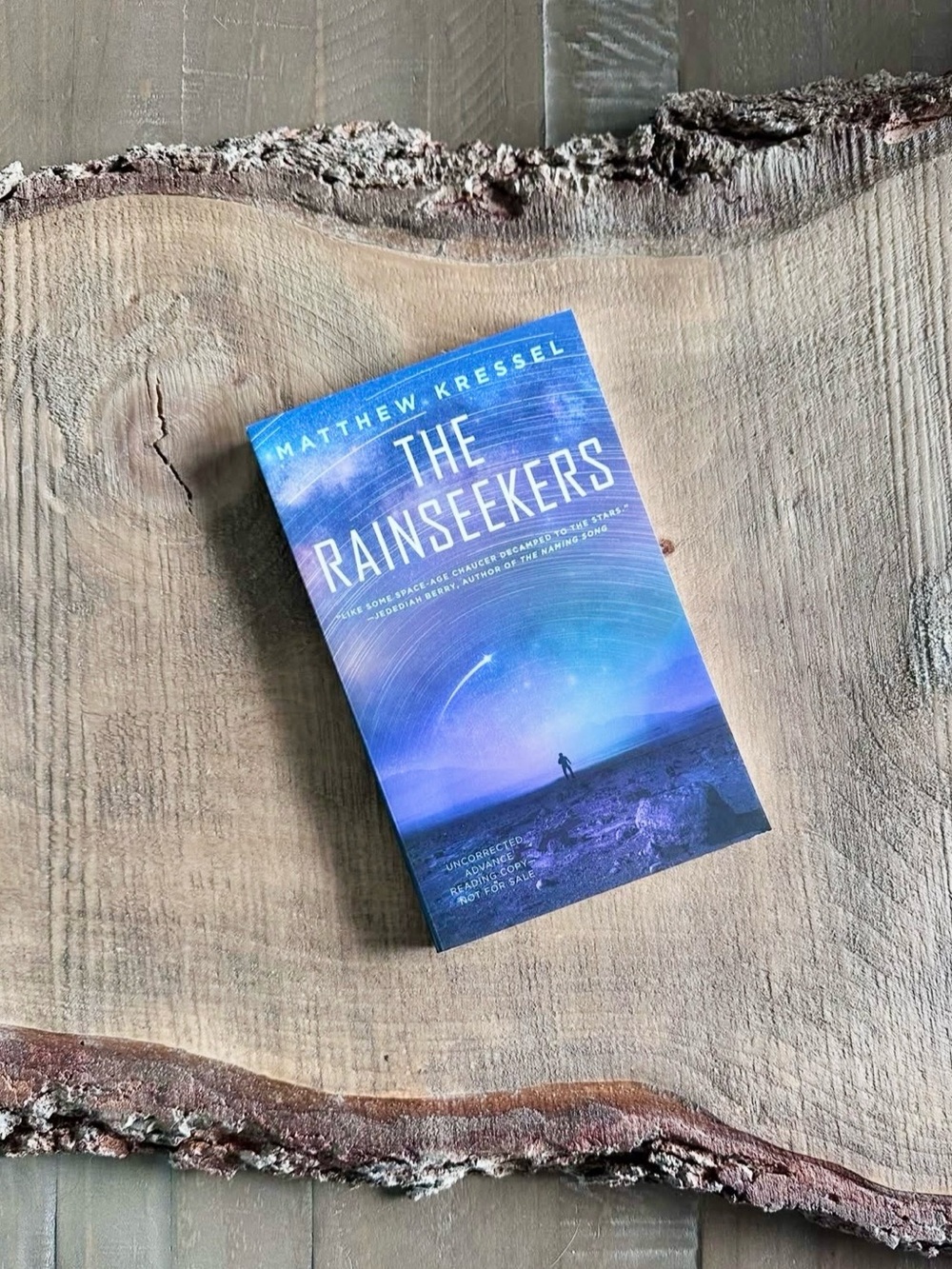 Matthew Kressel The Rainseekers Uncorrected ARC Sci Fi Mars Advance Reader Copy